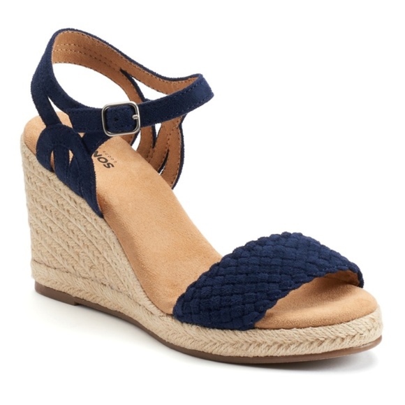 Sonoma Shoes - Sonoma Anet Women's Espadrille Wedge Sandals Navy